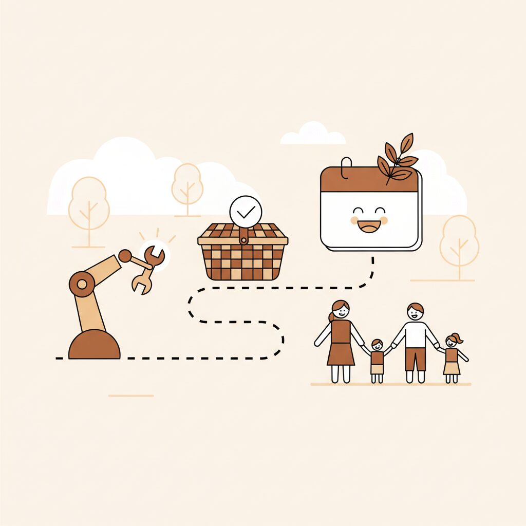 全家使用AI规划户外活动场景