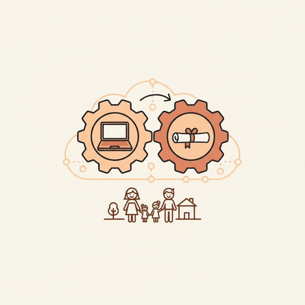 AI agents concept visualization