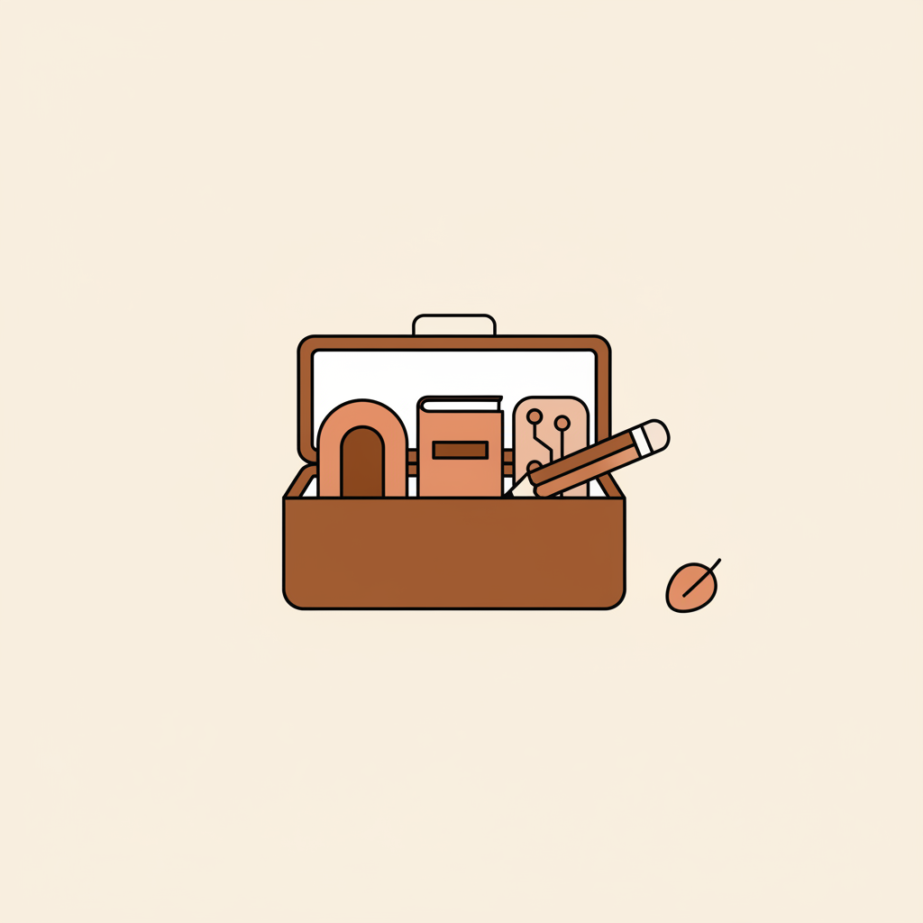 Famille utilisant la technologie éducative