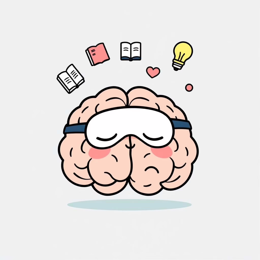 Em bé đang ngủ với nụ cười hạnh phúc