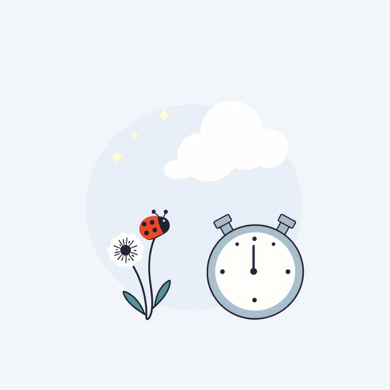 Child discovering nature with wonder in a soft-focus outdoor setting