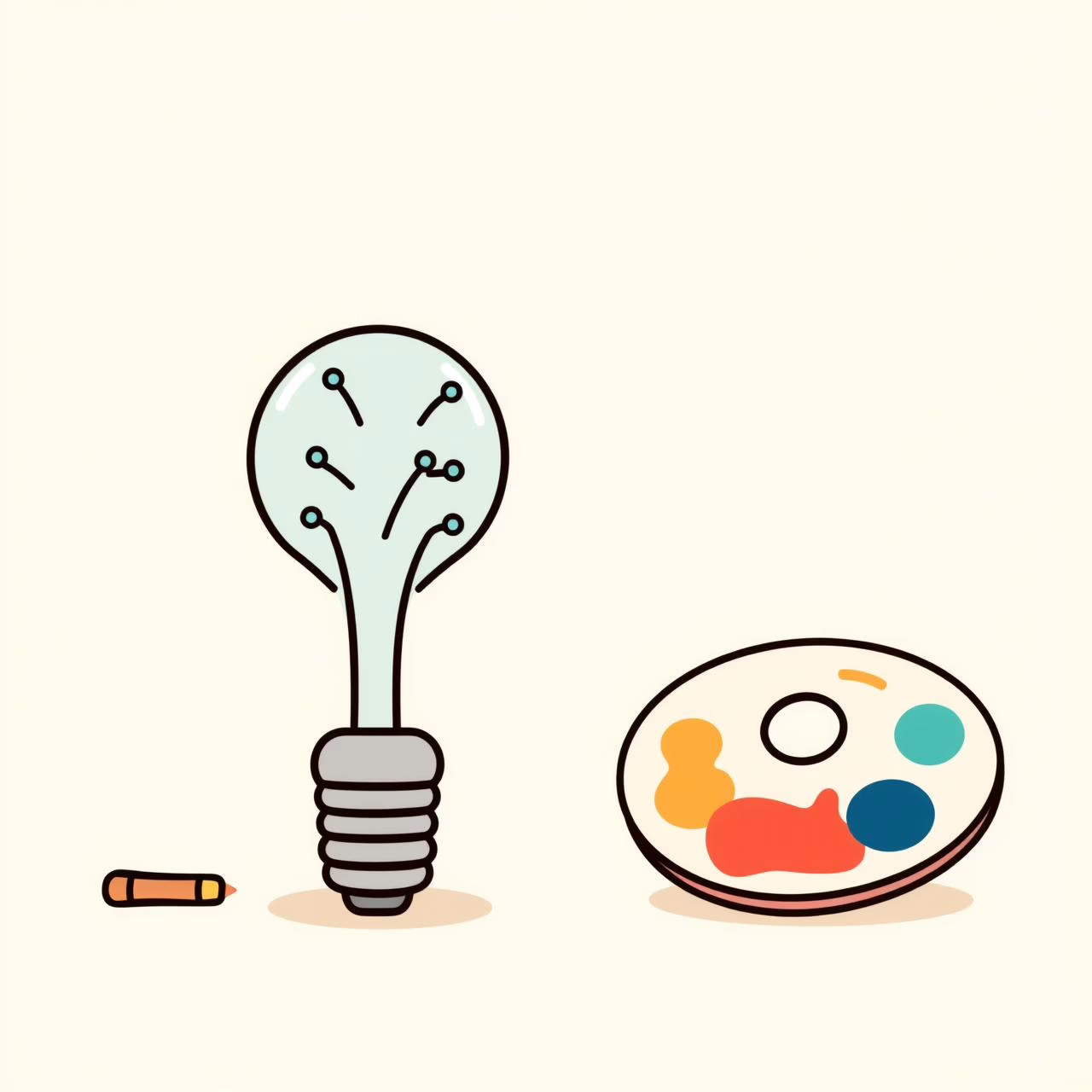 AIアシスタントが子どもの創造性をサポートする様子