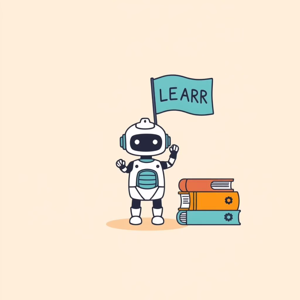 Angelene Huang présentant le robot éducatif dans un environnement scolaire