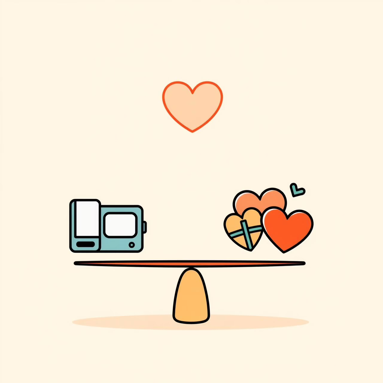 Familiar equilibrando tecnologia e tradições