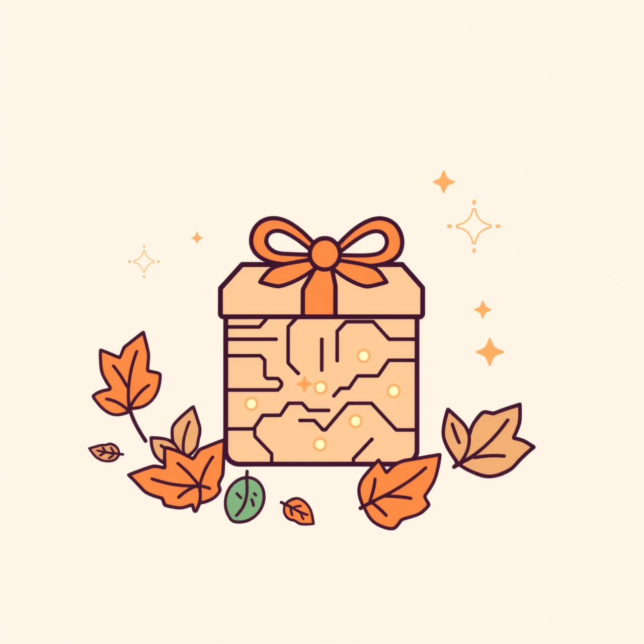 Presentes personalizados com IA em ambiente festivo