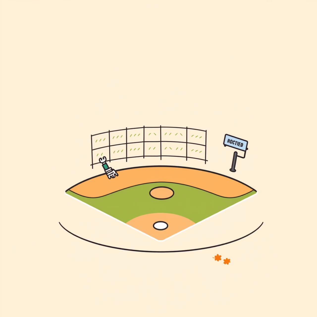 Sân bóng chày Oakland Ballers với công nghệ AI