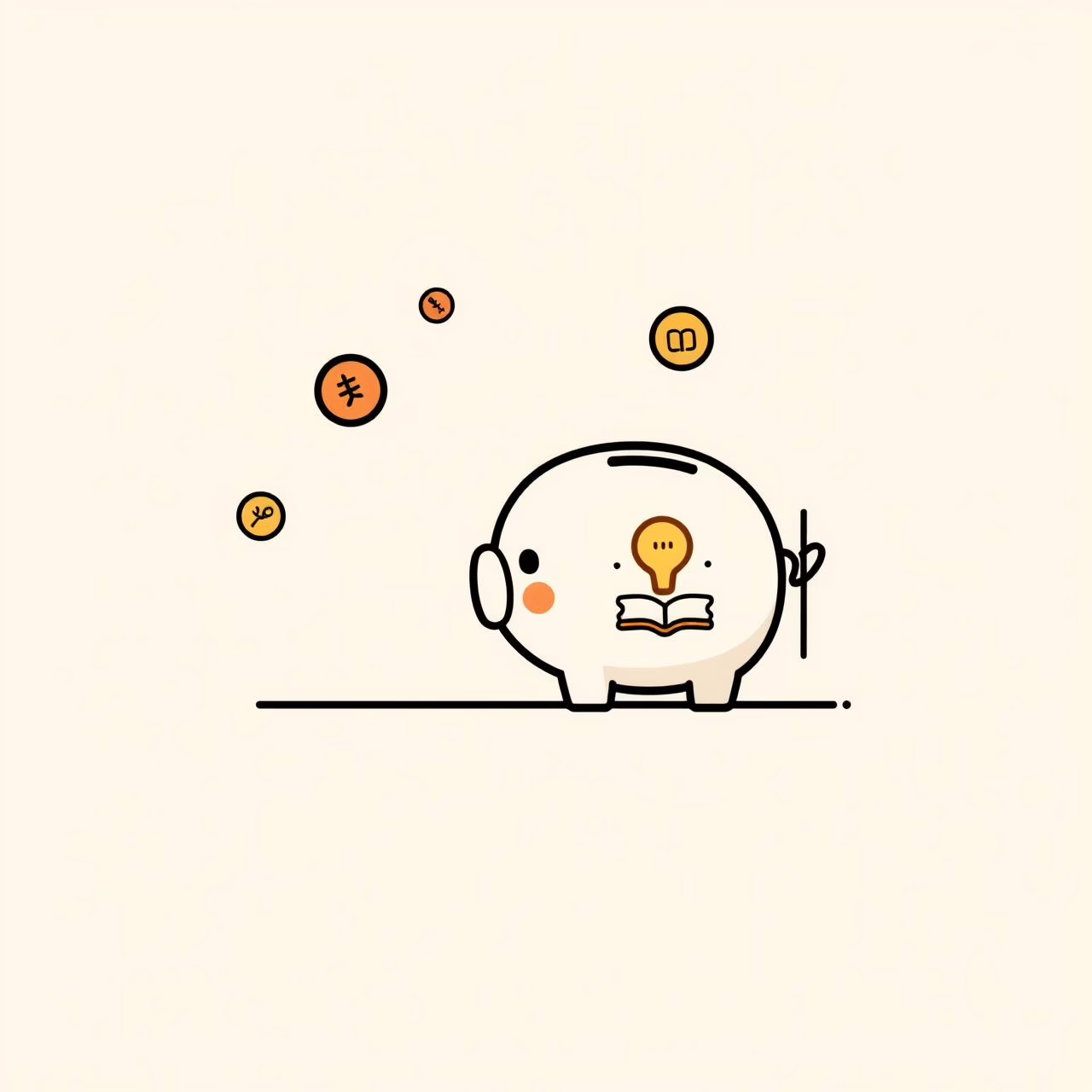 Cha và con gái học về tiền tiêu vặt và quản lý tài chính cơ bản