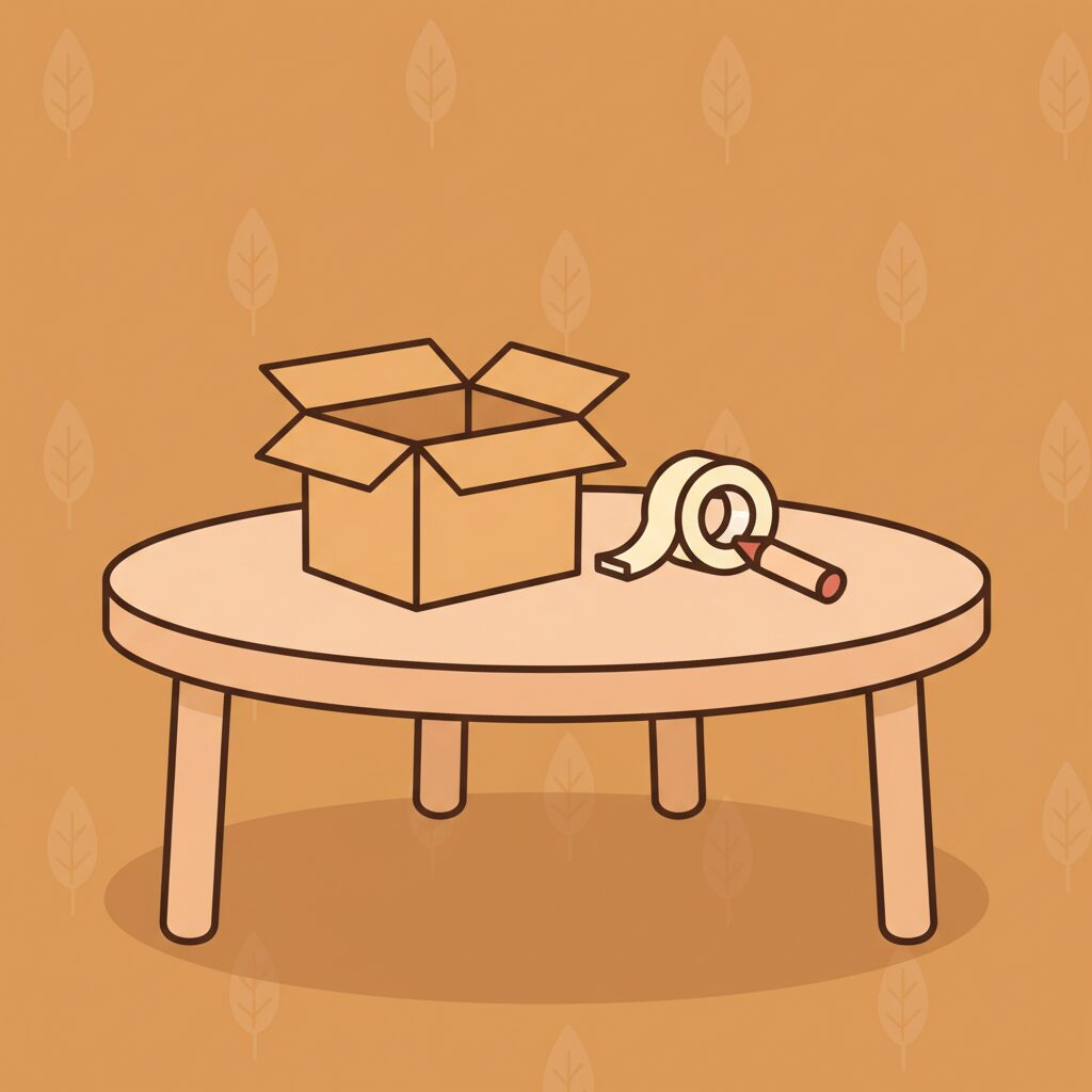 亲子用日常材料进行创意手工制作