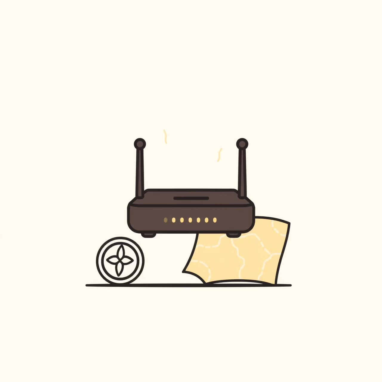 Family gathered around laptop discussing screen time settings together