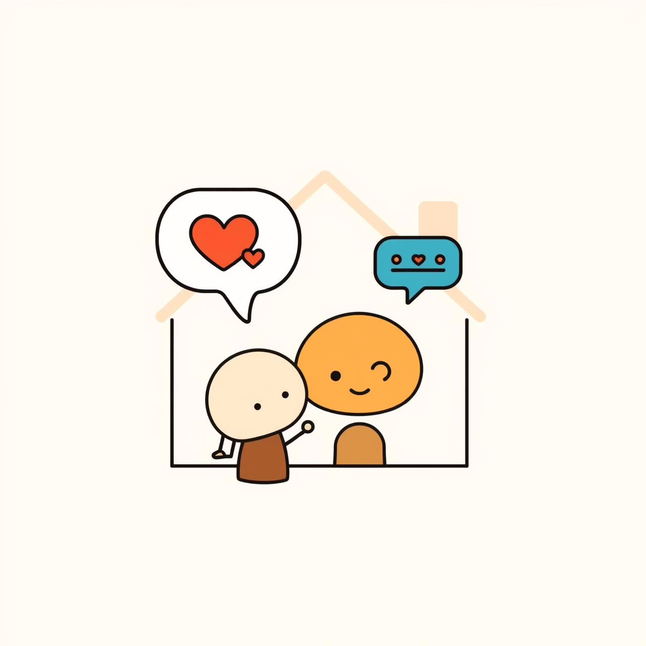 아이가 디지털 환경에서 자신감을 키우는 모습