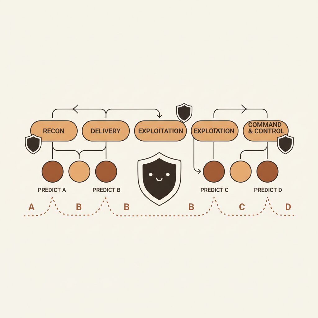 تفاصيل عمل إطار KillChainGraph في الأمان الرقمي
