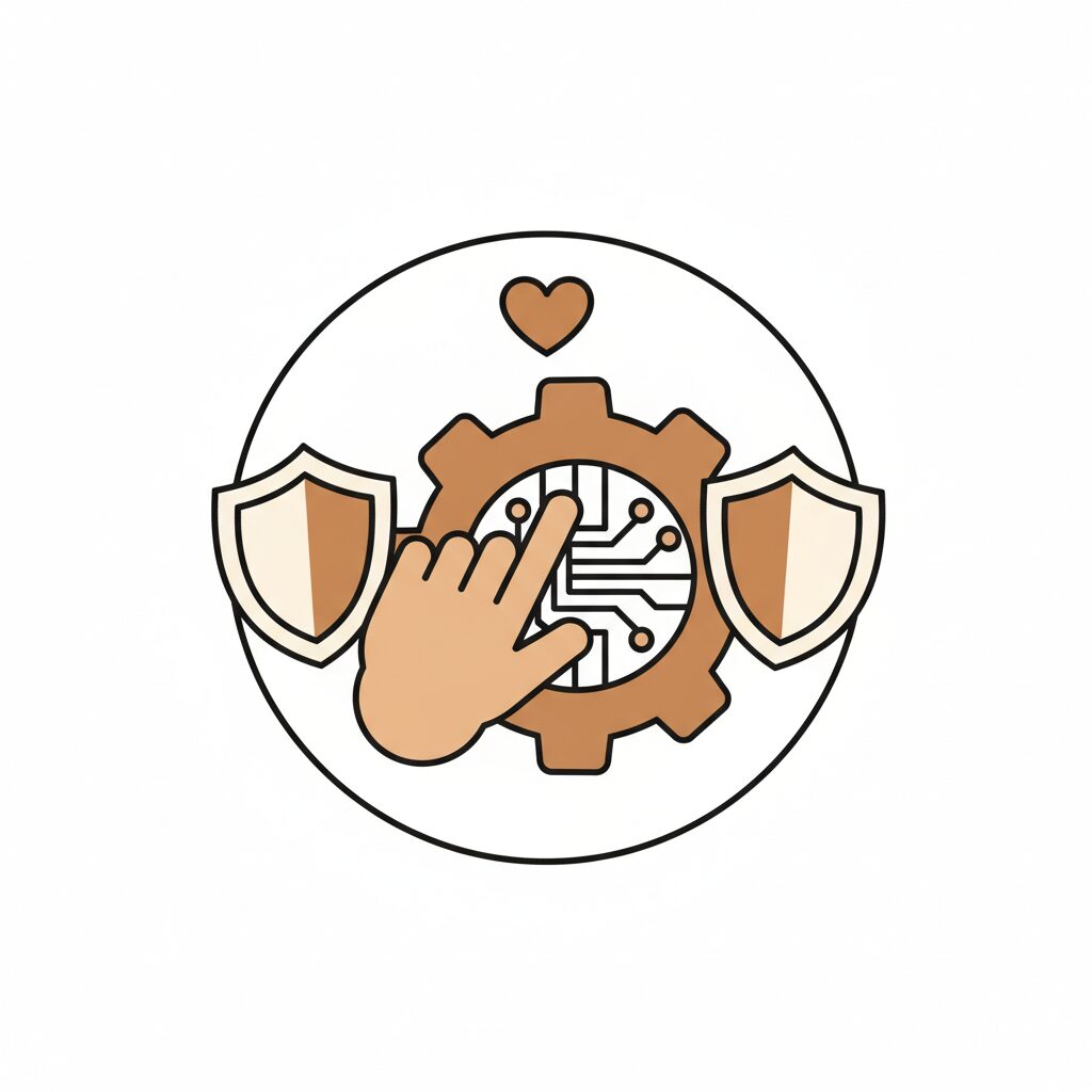 التوازن بين العيون البشرية والذكاء الاصطناعي للأمان الرقمي