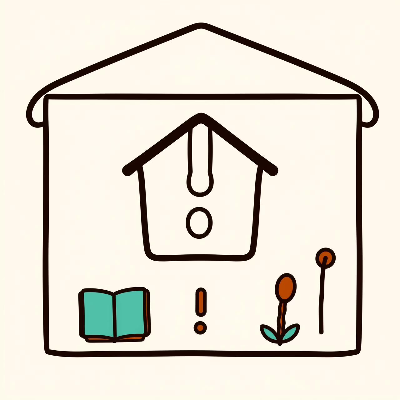 가족이 함께 대화하며 깊은 생각을 나누는 모습