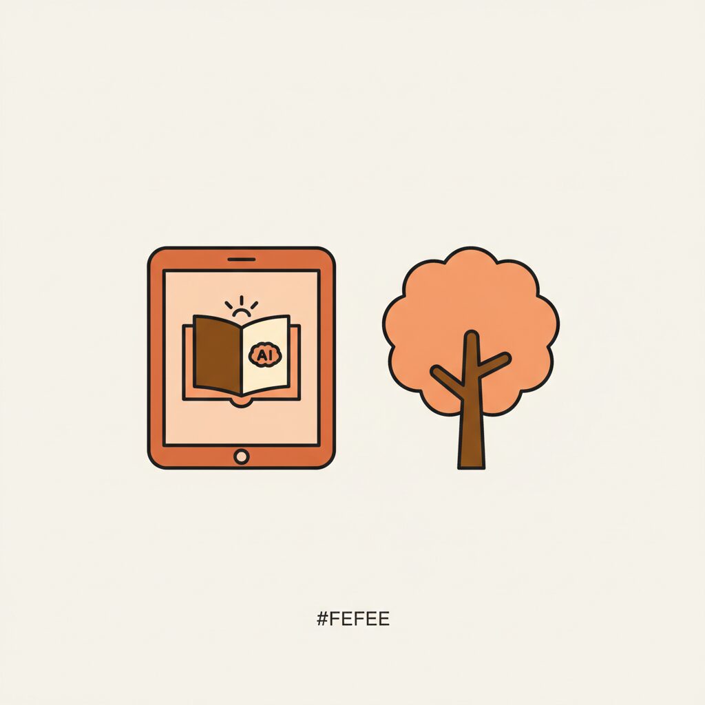 Child using tablet with parent