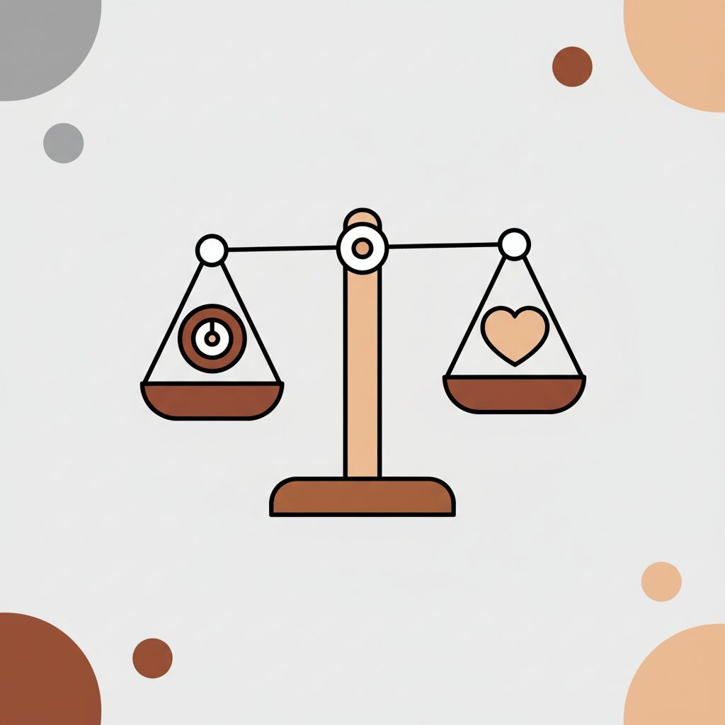 Família conversando sobre tecnologia na sala