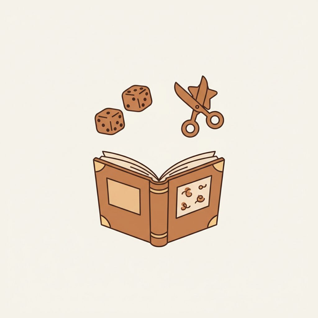 全家用手工材料制作AI启发的立体艺术装置