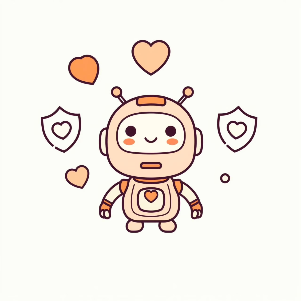 Graphique montrant 72% des adolescents discutant avec une IA, avec icônes de dialogue et de sécurité