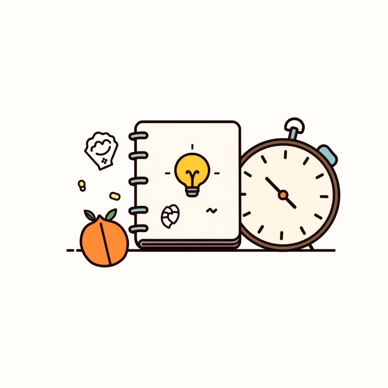 Famille discutant autour d'un tableau d'idées