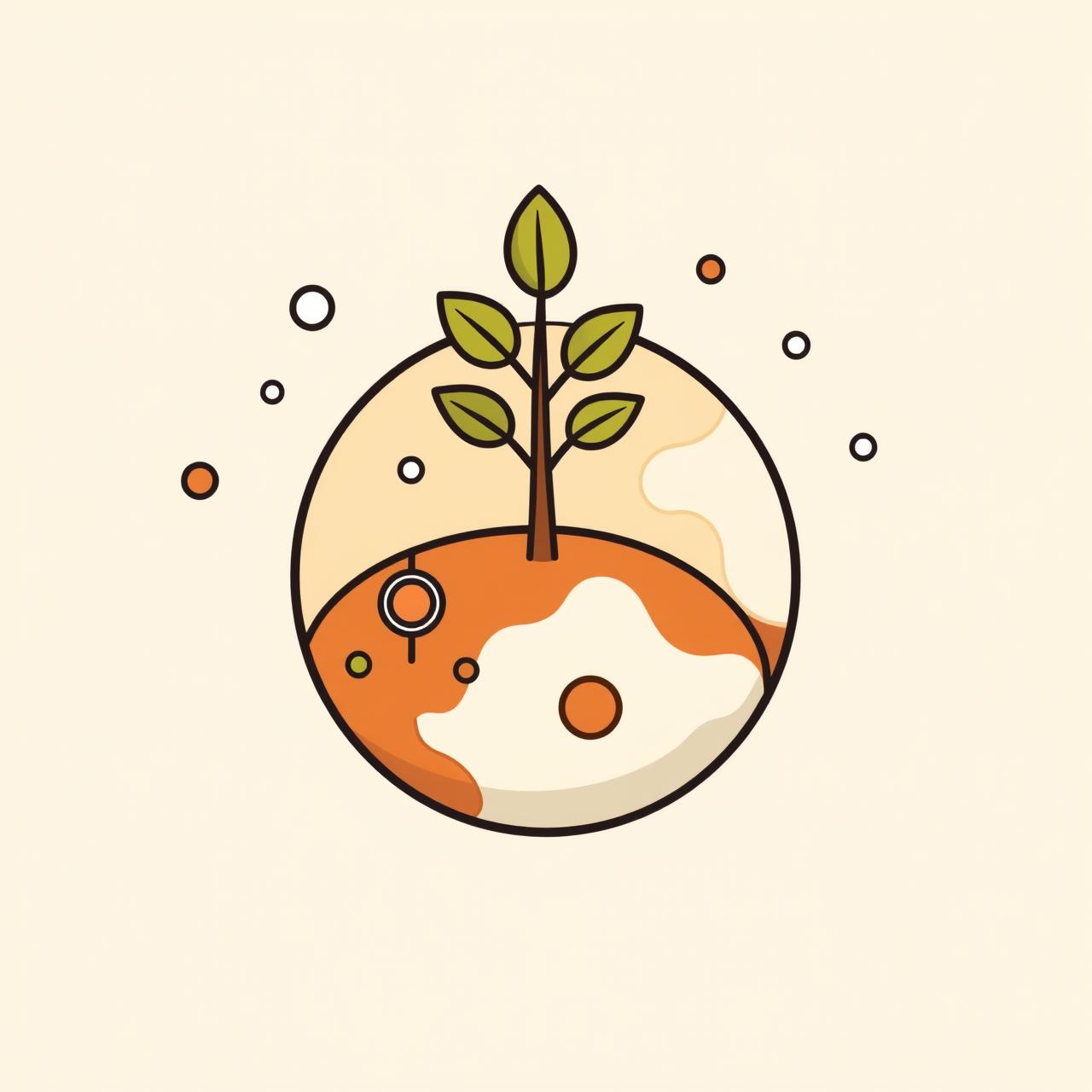 家族が公園で笑顔で歩く様子、持続可能な未来を象徴