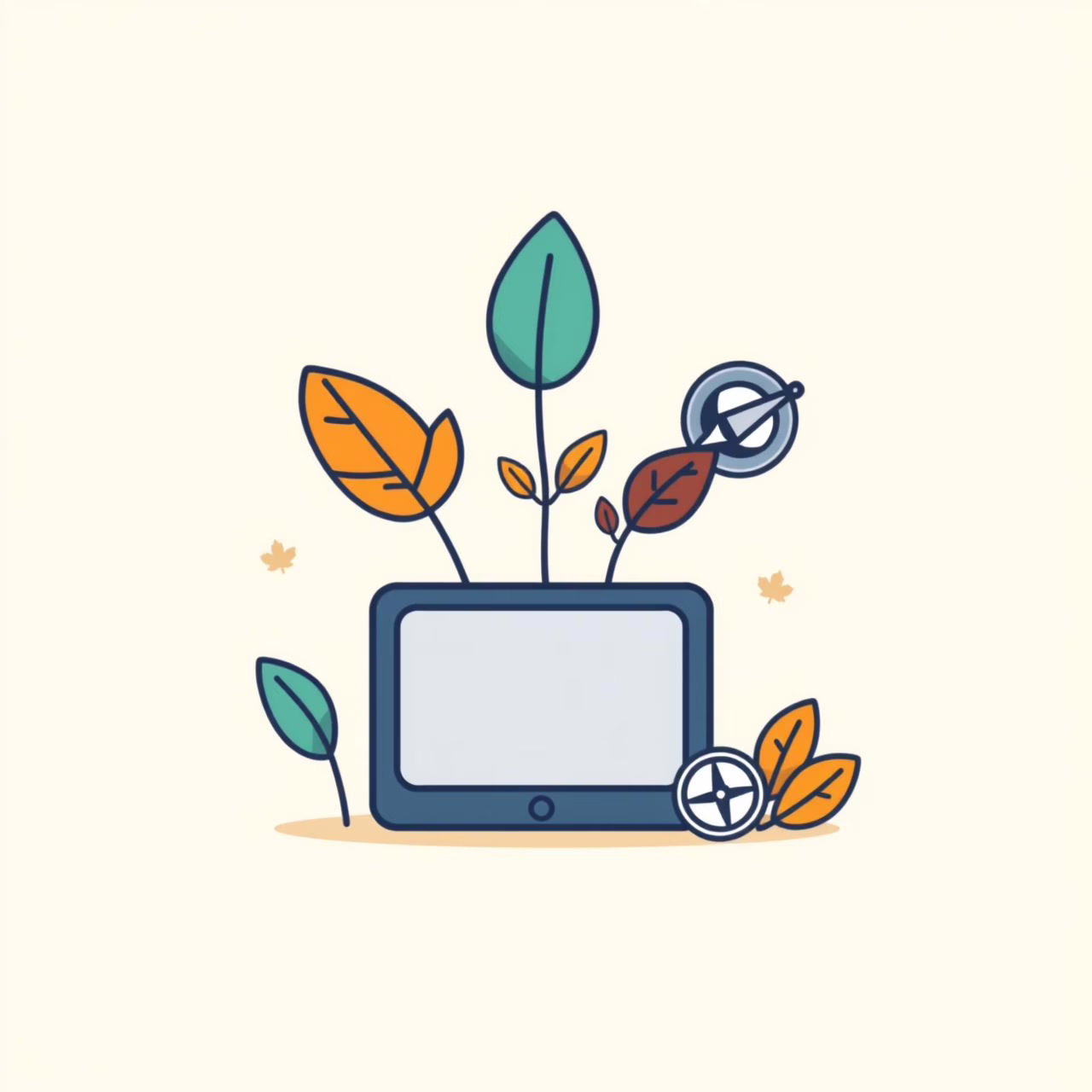 Gia đình đang thảo luận vui vẻ quanh bàn học