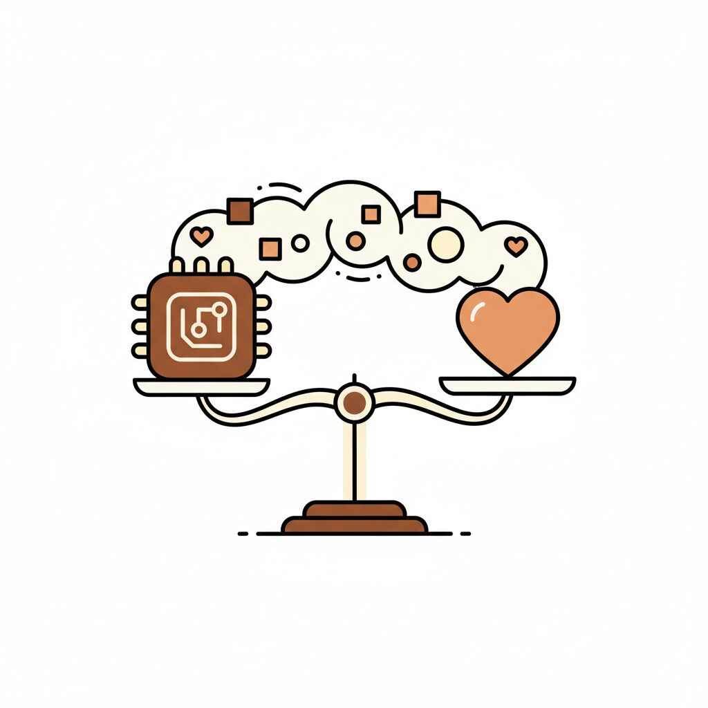 아이와 체스를 두며 창의적 전략을 고민하는 아빠