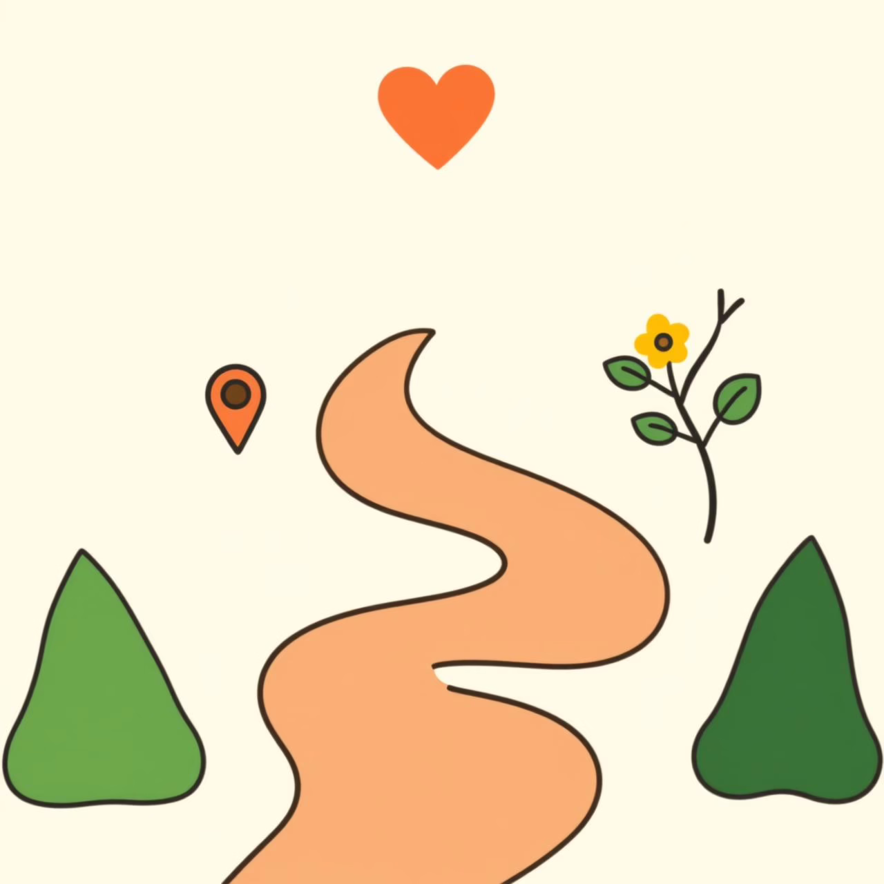 가족 여행 중 발견한 예측 불가능한 아름다운 풍경