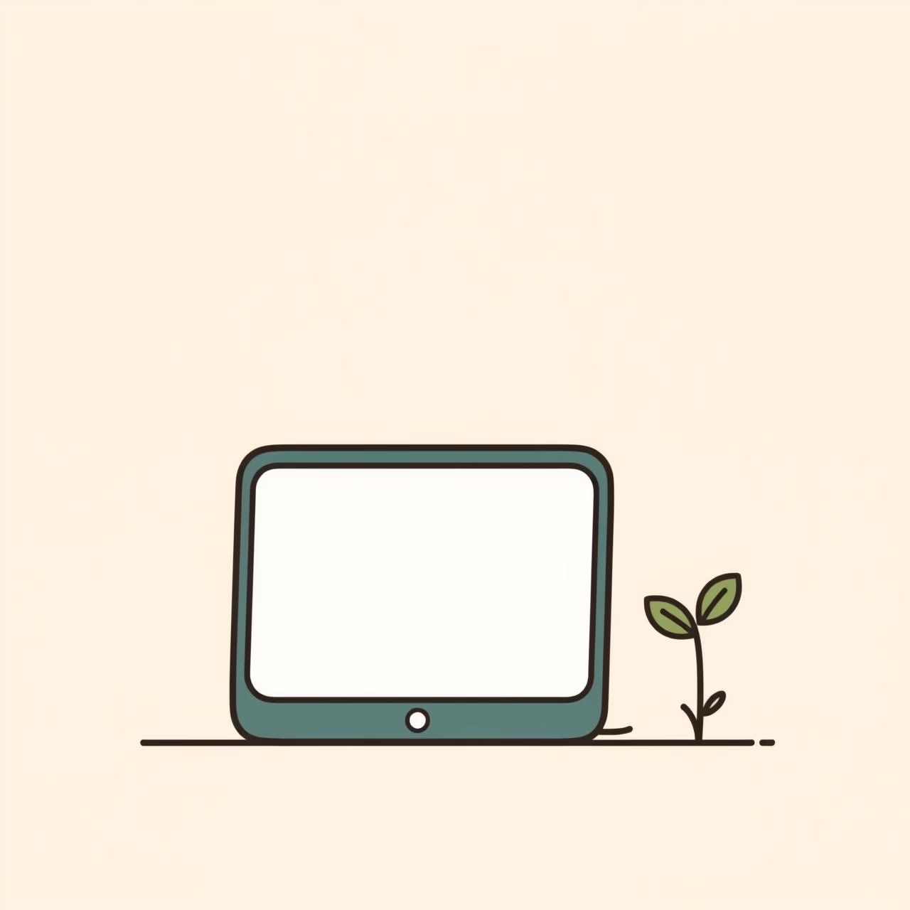 Niña sembrando hierbas en macetas, fusionando juego tangible y aprendizaje