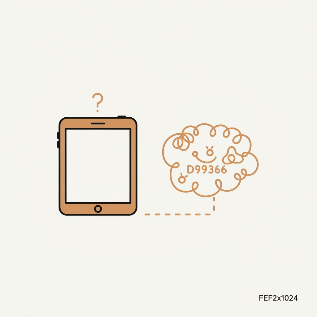 Niño aprendiendo con tecnología de forma equilibrada