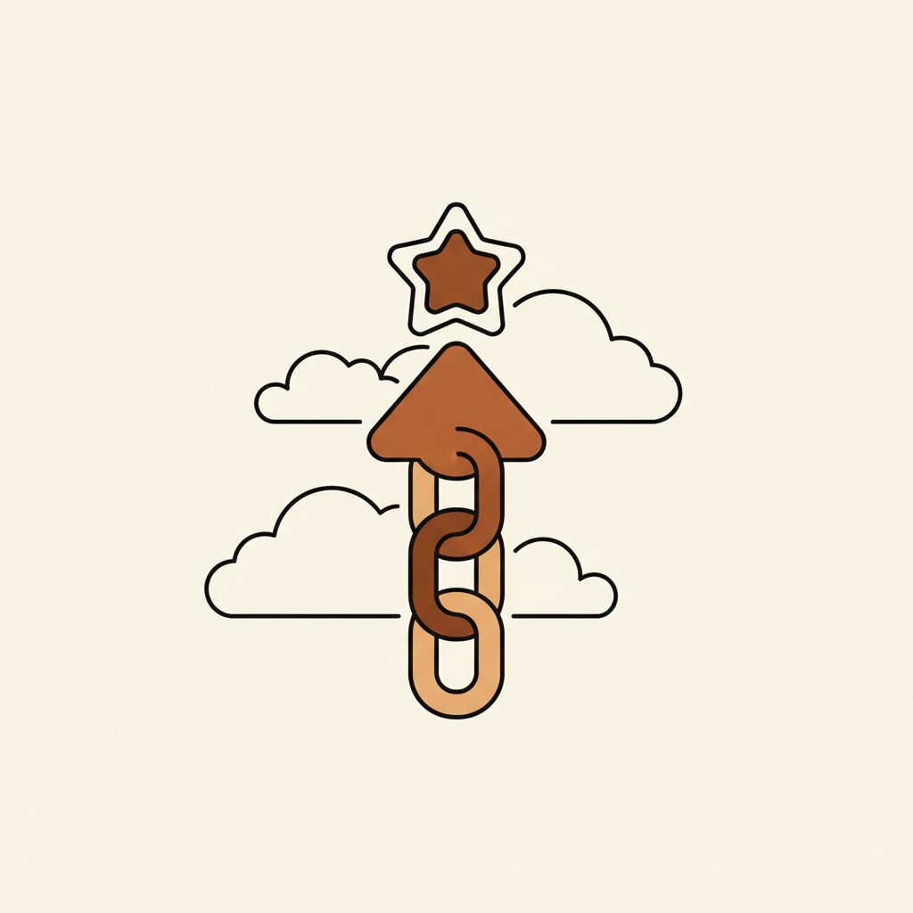 Mother and child building a toy tower as metaphor for secure digital connections