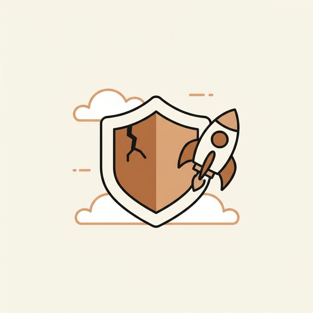 Parent and child discussing online safety while reviewing device settings