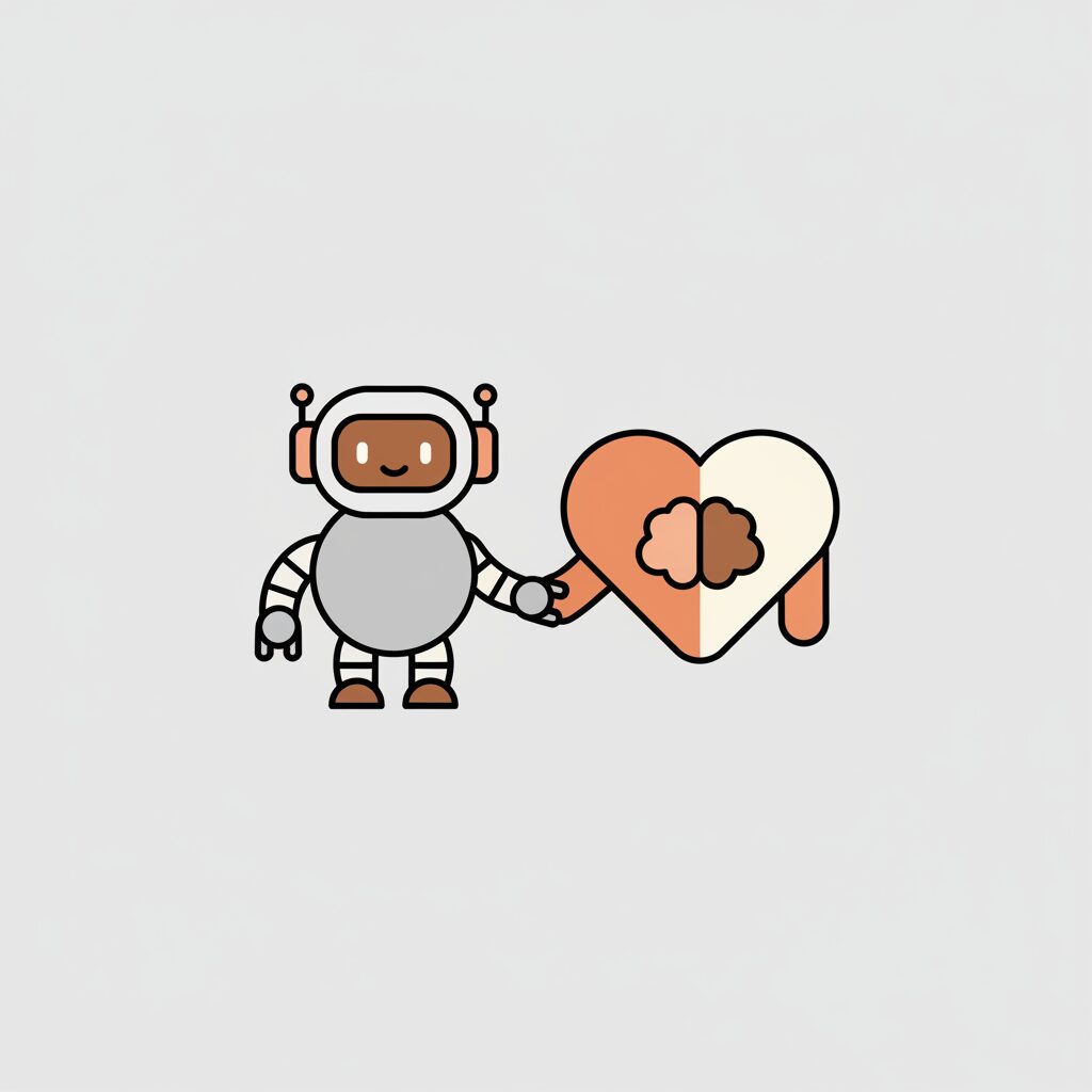 Enfant interagissant avec une application d'IA de manière ludique