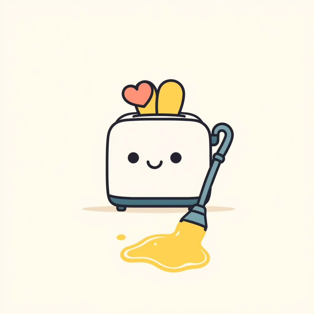 AI toaster greeting a child with personalized message