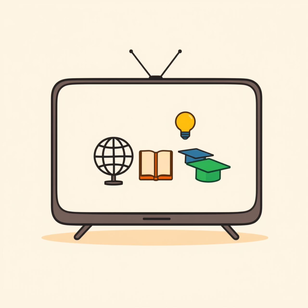 子供がAIテレビで学習しながら親と会話する様子