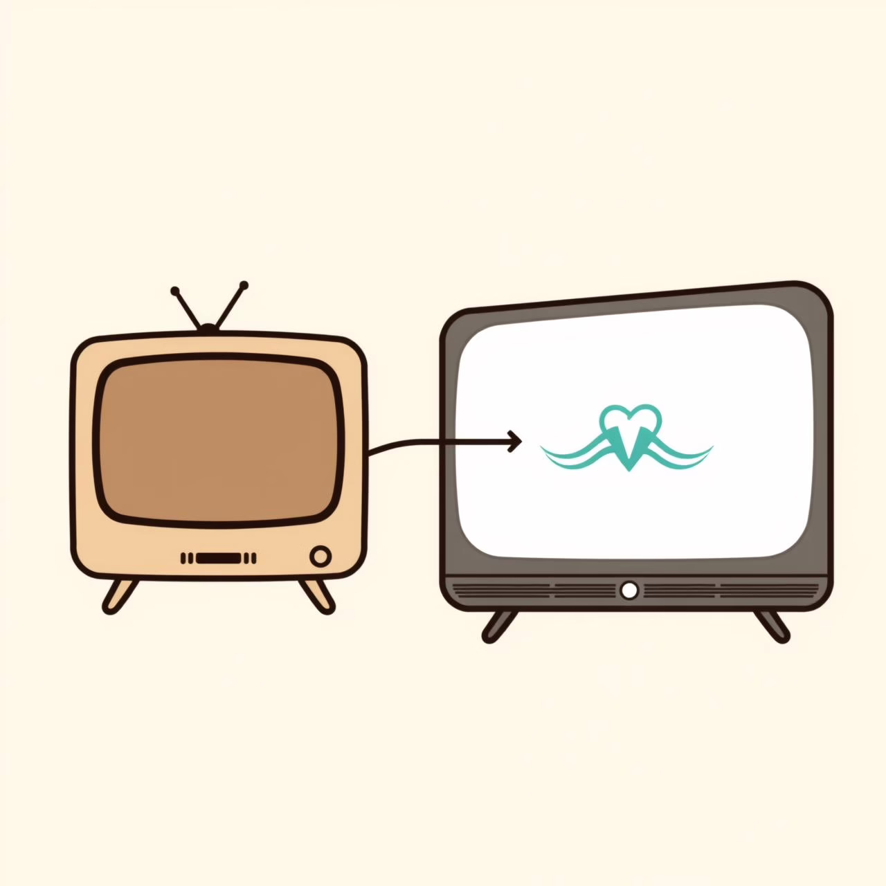 Familia viendo televisor inteligente en sala acogedora