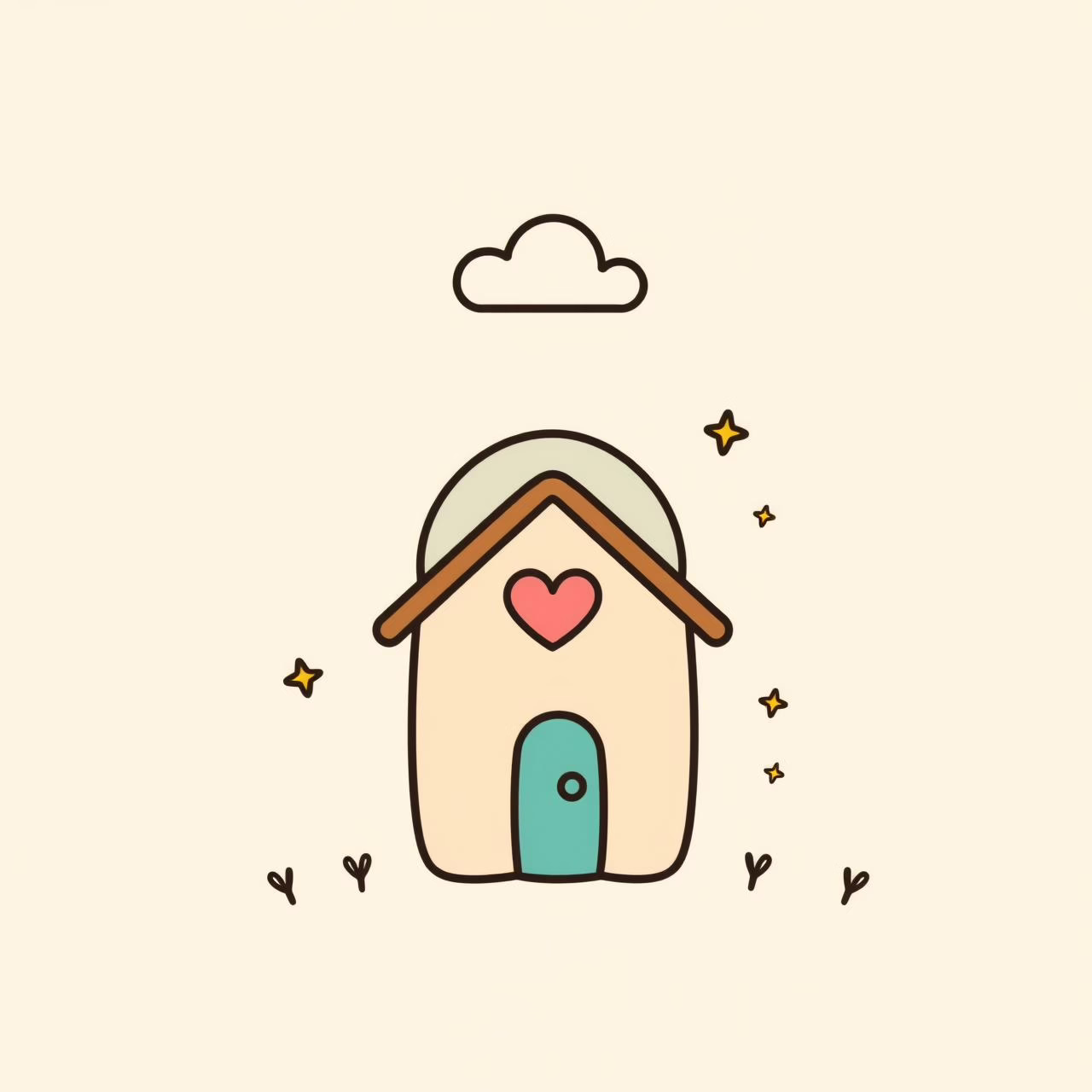 Family embracing warmly with digital devices securely stored in background