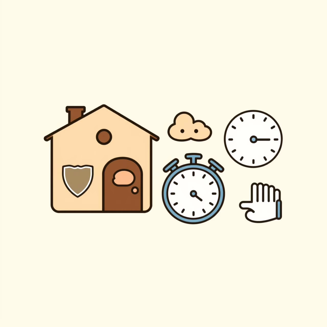 Parent calmly explaining technology safety to a curious child holding a tablet