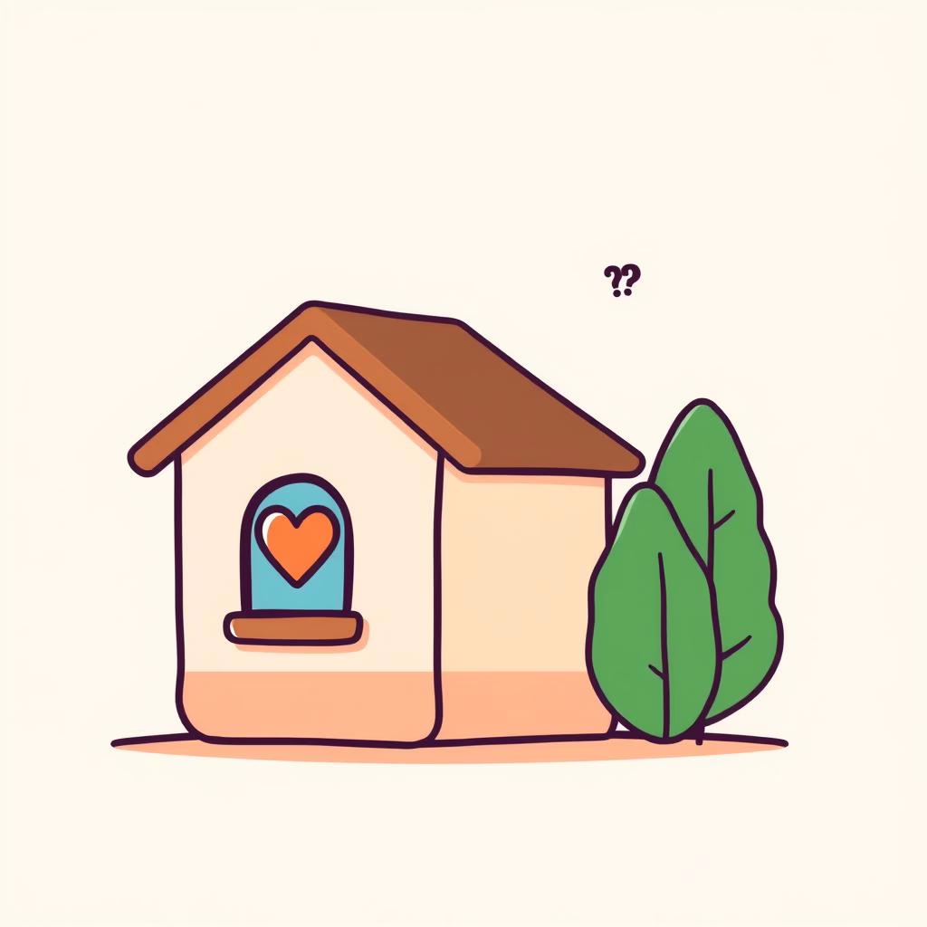 Family meal scene in bright kitchen, greenery by window