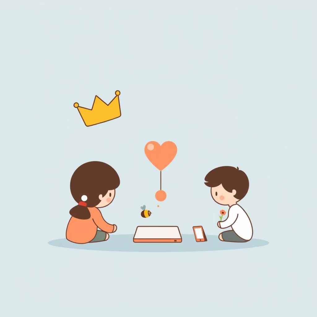 parent and child drawing a bee map on big paper with crayons