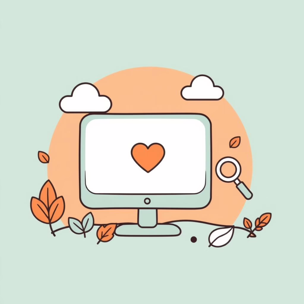 dad and daughter exploring a glowing laptop together