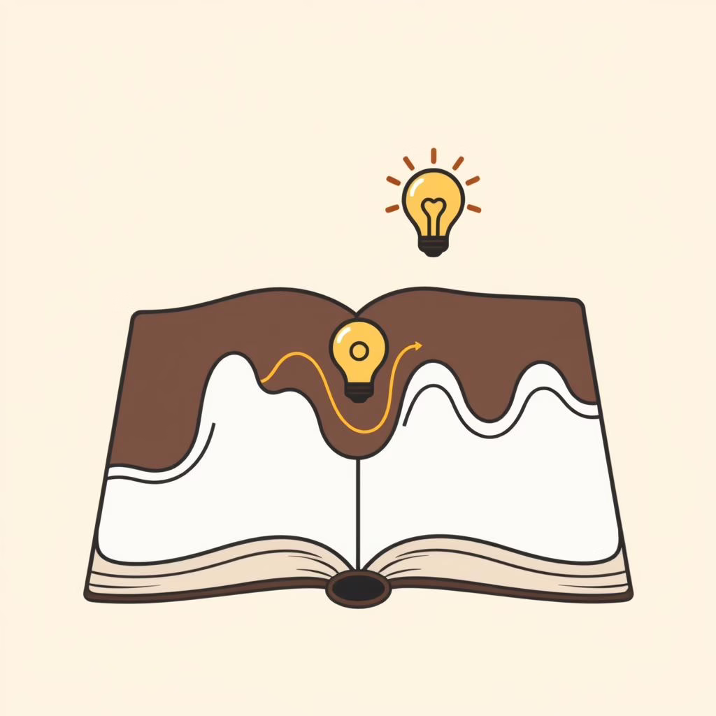 금융 데이터 시각화 그래프와 가족이 함께 분석하는 장면