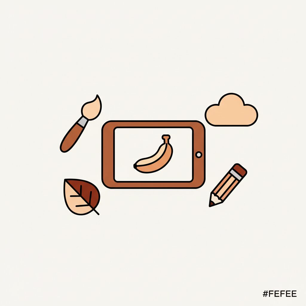 niño pintando creativamente