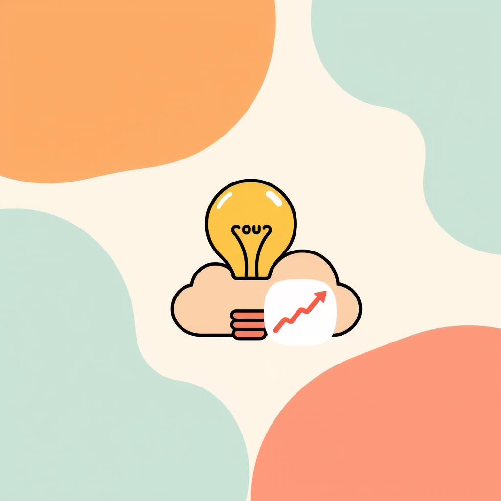 親子で公園で雲の形を想像しながらデータ解釈を学ぶ様子