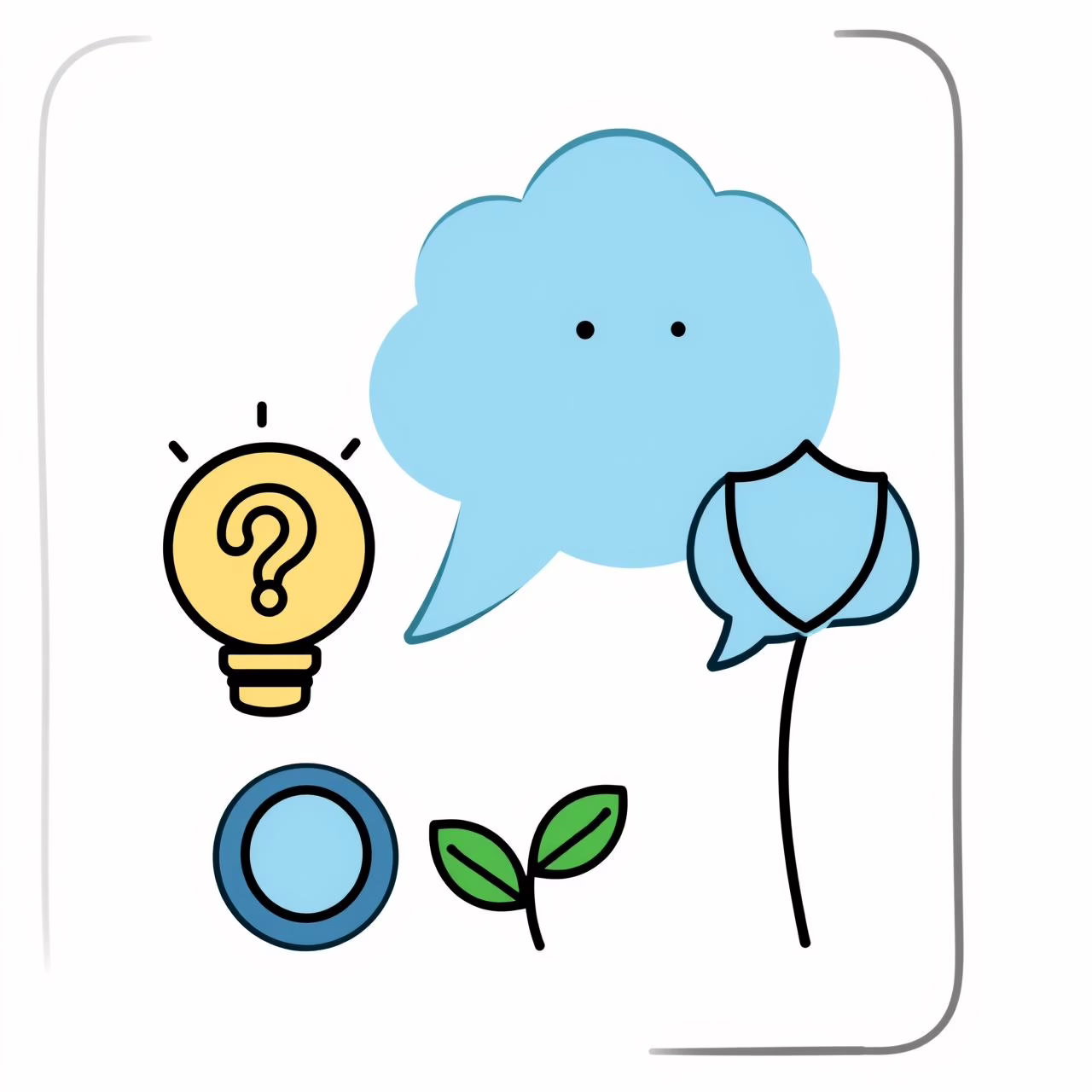 Cha và con thảo luận về an toàn mạng qua máy tính xách tay